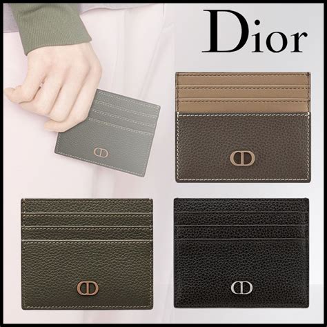 christian dior card holder